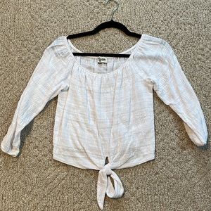 Show Me Your Mumu White Long Sleeve